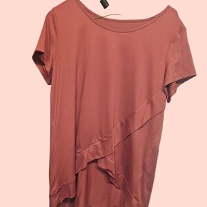 SHEIN Pink Short Sleeve Tee